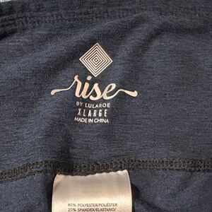 LuLaRoe Rise Charcoal Leggings